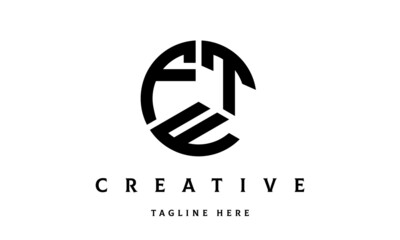 FTF creative circle three letter logo