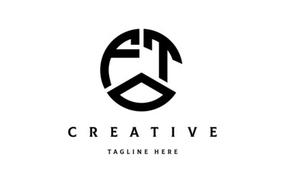 FTO creative circle three letter logo