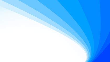 smooth curve blue lines background