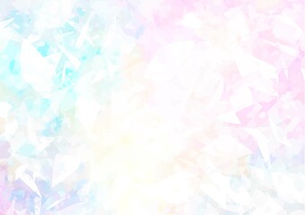 幻想的な水彩の水色テクスチャ背景
