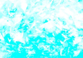 水彩の水色テクスチャ背景
