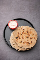 singhara atta roti or paratha