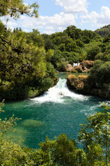 waterfall in Krka National Park