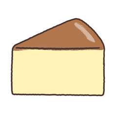 スフレチーズケーキ
