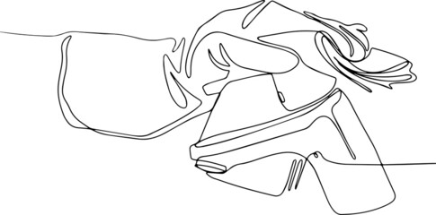 closeup of woman wearing blue rubber gloves cleaning the window handle with microfiber