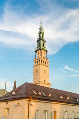 Obraz premium The Jasna Gora monastery in Czestochowa city, Poland.