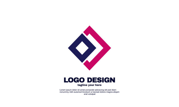 stock vector business company design logo corporate brand identity template