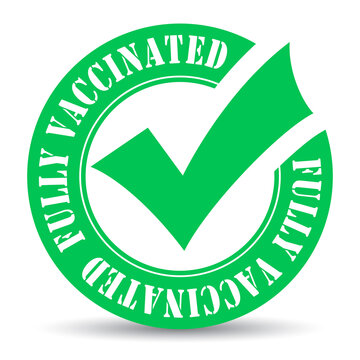 Fully Vaccinated Green Icon