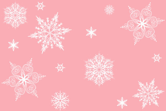Top 100+ imagen pink christmas background wallpaper - Thcshoanghoatham ...