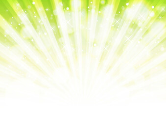 放射状に輝く光の背景