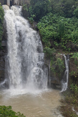 Rivers and waterfalls in the countryside