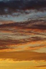 Obraz premium Abendhimmel