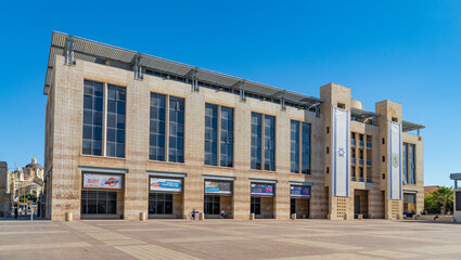 Fototapeta premium Safra Square and Jerusalem Municipality