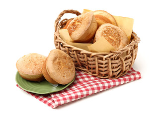 cake on a white background 