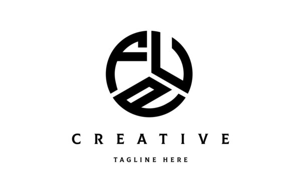 FUP creative circle three letter logo