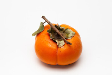 Persimmon fruit isolated on white background