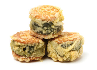 Sandwich biscuits on a white background 