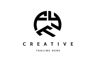 FYT creative circle three letter logo