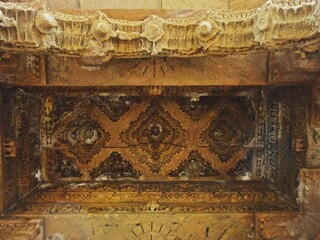 relief and carving at sun temple modhera gujarat