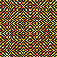 Abstract Geometric Pattern generative computational art illustration