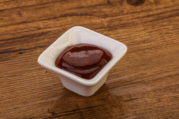 Traditional Barbicue sauce in the bowl