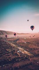 hot air balloon .Egypt 