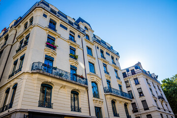 Dans les rues de la Croix Rousse et des Terreaux à Lyon