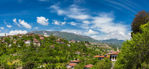 トルコ　サフランボルの旧市街から見える街並み
