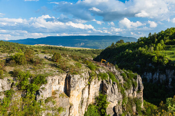 トルコ　サフランボル近郊のインセカヤにあるトカトリ峡谷