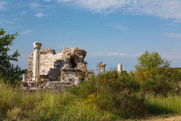 トルコ　エフェソスの古代都市遺跡にあるメアリー教会
