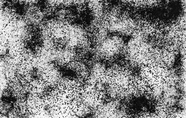 Distressed overlay texture of rusted peeled metal.Grunge Black And White Urban Texture. Dark Messy Dust Overlay Distress Background.