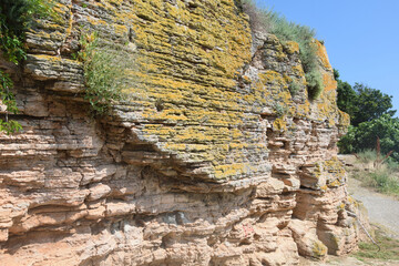 Rocks at Cape Kaliakra Landmark Bulgaria