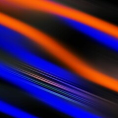 Orange blue dark shades abstract rainbow background