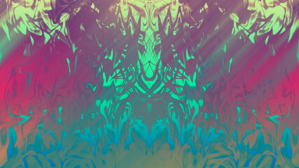 Abstract wavy psychedelic background image.