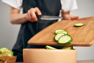 slicing vegetables cooking food healthy food kitchen