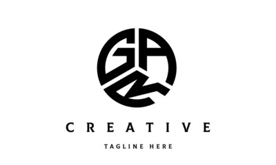 GAR creative circle three letter logo