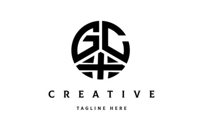 GCX creative circle three letter logo