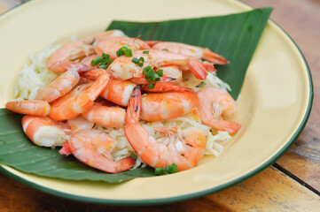 grilled shrimp or grilled prawn