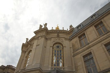 Fototapeta na wymiar detail of the facade of a church
