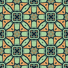 Luxury pattern ornament background. Simple seamless shape ready for print