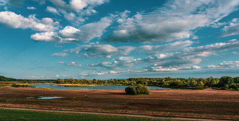 Naklejka premium Seascape in Poland in autumn