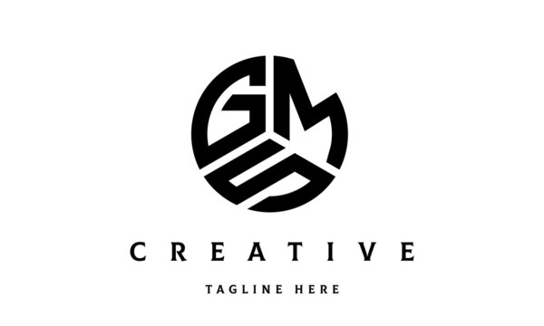 GMS creative circle three letter logo