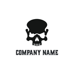 Skull logo design