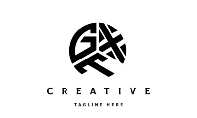 GXT creative circle three letter logo