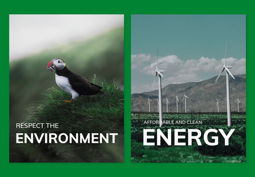 Printable Environment Flyer Template
