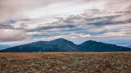 landscape with clouds