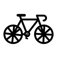 Fototapeta premium Vector Cycle Glyph Icon Design