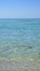 seascape summer beach vacation blue clear water blue sky sun