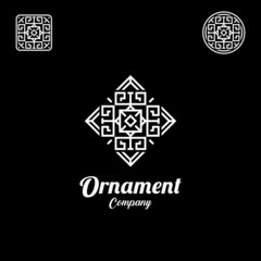 Elegant Luxury Line Pattern Logo design inspiration