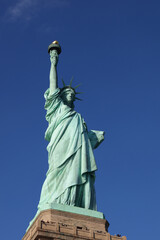 Fototapeta premium Freiheitsstatue / Satue of Liberty or Liberty Enlightening the World /